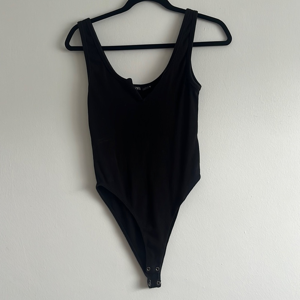 Black Zara bodysuit